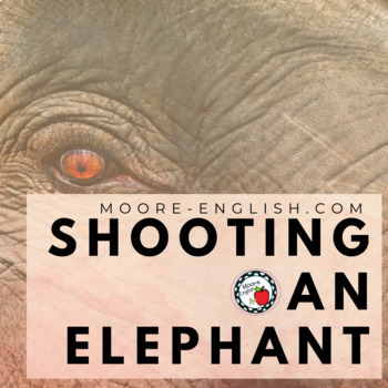 Preview of "Shooting an Elephant" Reading Analysis Questions and Writing Prompts + Rubric