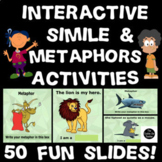  Similes and Metaphors Interactive Google Slides | Creativ