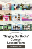 "Singing Our Roots" Choir Concert Theme: Program Bundle