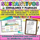 Singular and Plural Nouns Spanish Sustantivos singulares y