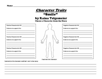 smile book characters