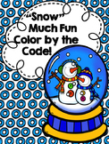 "Snow" Much Fun Color by the Code---FREEBIE