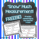 "Snow" Much Measurement Freebie! (Measuring to the nearest