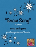 "Snow Song" song & game unit!
