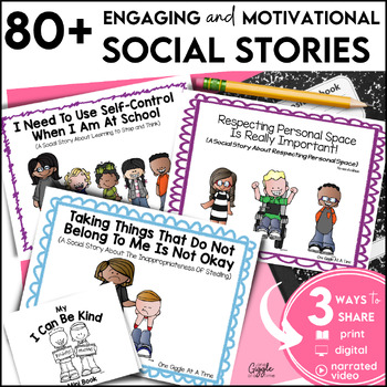 Social Emotional Learning Activities Social Skills Stories Visuals ...