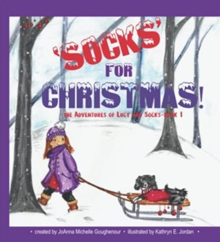 Preview of "Socks" for Christmas! The Adventures of Lucy and Socks-Book 1