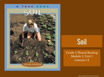Preview of "Soil" Google Slides- Bookworms Supplement