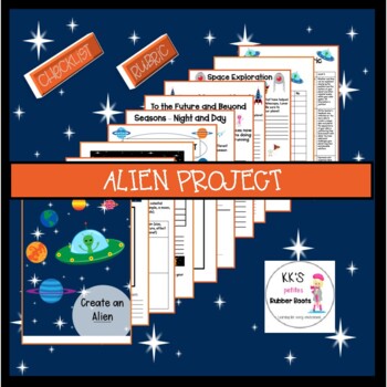 Preview of *Space Project: Create an Alien and Planet