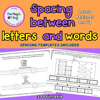 Preview of Spacing Between Words and Letters - Handwriting - Occupational Therapy