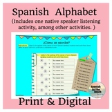  Spanish Alphabet Practice (Prctica del Abecedario) - Digi