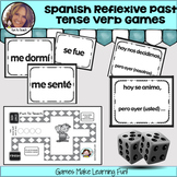 Spanish - Reflexive Preterite Past Tense Verb Games in Spanish