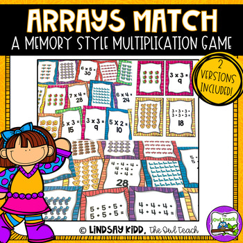 Preview of Arrays Game Memory Matching