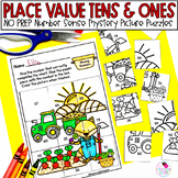 Place Value Tens and Ones 1st Grade Math Worksheets - No Prep