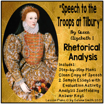 Preview of Speech to the Troops at Tilbury by Queen Elizabeth I: Rhetorical Analysis