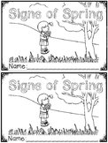 "Signs of Spring" (A Spring Emergent Reader Dollar Deal)