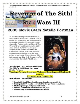 Preview of “Star Wars Episode III: Revenge of The Sith Movie Review and Activities
