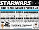 **Star Wars Themed** Tens Frame Numbers 1-20 Classroom Poster Set