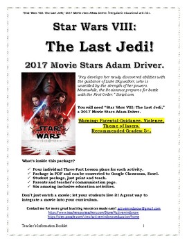 Preview of “Star Wars VIII: The Last Jedi,” 2017 Movie Review & Intergalactic Activities