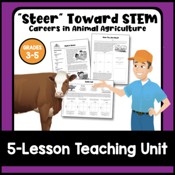 Preview of "Steer" Toward STEM: Careers in Animal Agriculture