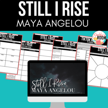 Preview of "Still I Rise" Maya Angeloud Lesson Plan