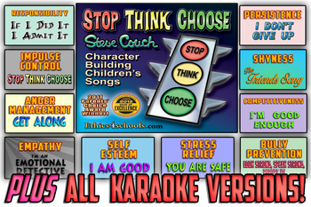 Preview of "Stop, Think, Choose" Support Song Videos with KARAOKE VERSIONS