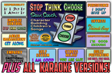 "Stop, Think, Choose" Support Song Videos with KARAOKE VERSIONS