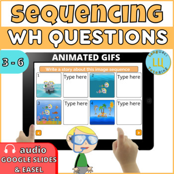 Preview of  Story Sequencing Cards WH-Questions