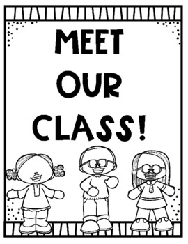 Preview of "Story of Me" Get to know your Class book to send home