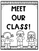 "Story of Me" Get to know your Class book to send home