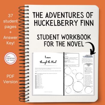 Preview of {Student Workbook} The Adventures of Huckleberry Finn