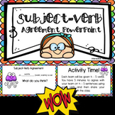  Subject Verb Agreement PowerPoint