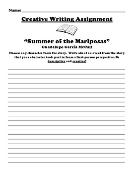 summer of the mariposas essay prompts