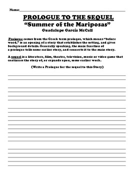 homework unfamiliar vocabulary summer of the mariposas chapter 1