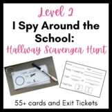 #SummerSped3 Level 2 I Spy Around the School: Hallway Scav
