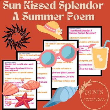 Preview of "Sun-Kissed Splendor: A Summer Poem of Adventure"