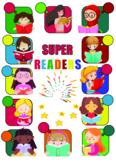 #homestretch "Super Reader poster" for Girls