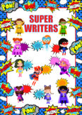 #homestretch "Super Writer poster" For Girls