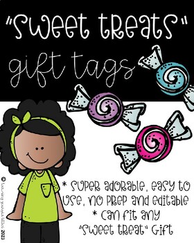 Preview of "Sweet Treat" Gift Tag (Editable)