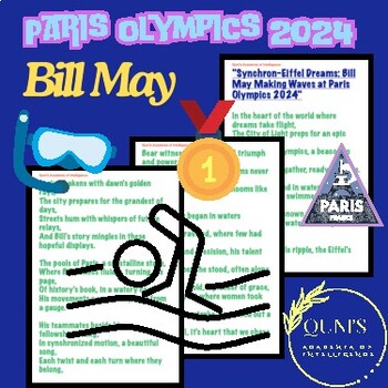 Preview of "Synchron-Eiffel Dreams: Bill May Making Waves at Paris Olympics 2024"