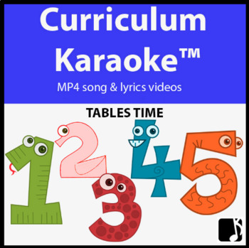 Preview of 'TABLES TIME' ~ 1 - 5 Times Tables Song Videos l Distance Learning