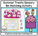 *TEACHER APPRECIATION FREEBIE* Summer Treats Sensory Bin M