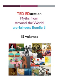Preview of [TED ED] [World Myth] World Myth 14 worksheets Bundle