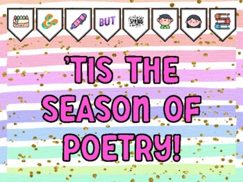 Preview of 'TIS THE SEASON OF POETRY! Poetry Bulletin Board Kit