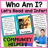 Let's Infer, Who am I? - Community Helpers Riddles - Infer