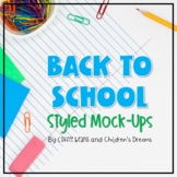 Mockup for Back to School | School Supply Mock-ups | Selle