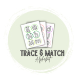 *TRACE & MATCH ALPHABET* CENTER ACTIVITY or INDEPENDENT WORK