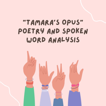 Preview of "Tamara's Opus" Spoken Word Analysis