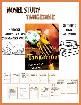Preview of "Tangerine" By Edward Bloor - Guided Reading Response