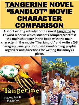 Preview of "Tangerine" Novel “Sandlot” Movie Character Comparison