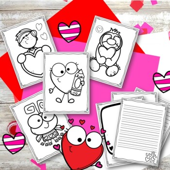 Libro de Colorear San Valentín Para Niños : Libro Para Colorear Para Niños  de 6 a 14 Años/Libro Para Colorear El Día de San Valentín/Cuaderno de  Amante/42 Dibujos Muy Bonitos En 84